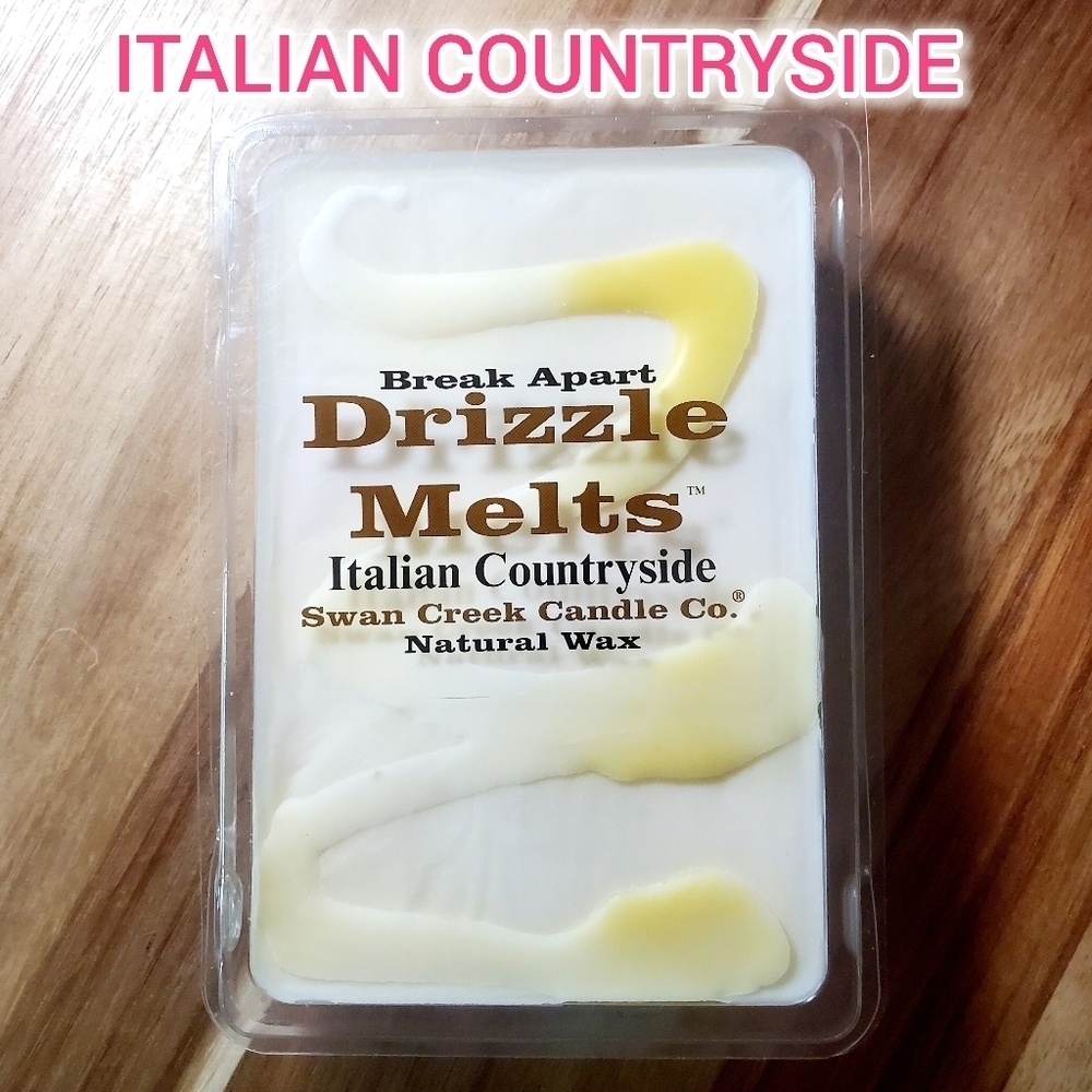 ITALIAN COUNTRYSIDE by SWAN CREEK CANDLE CO Drizzle Melts Natural Wax 5.25 oz